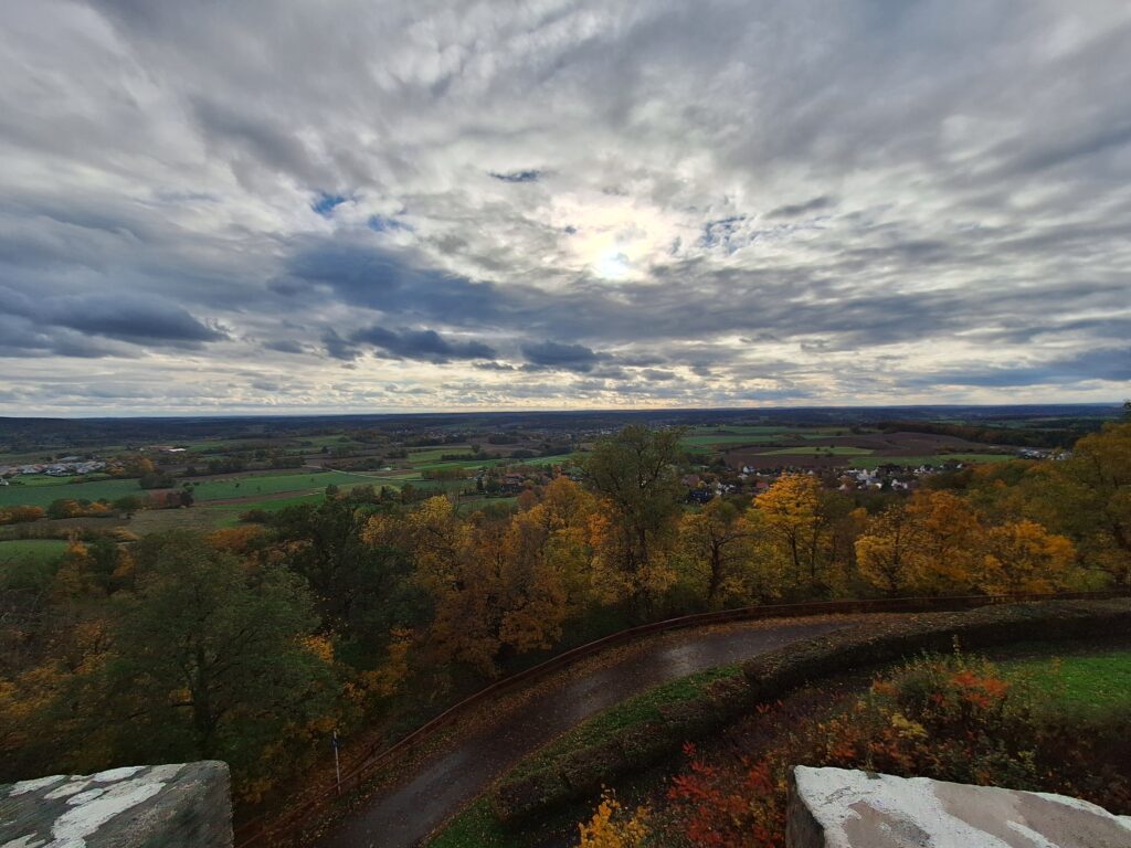 A view of the valleys around Bamberg