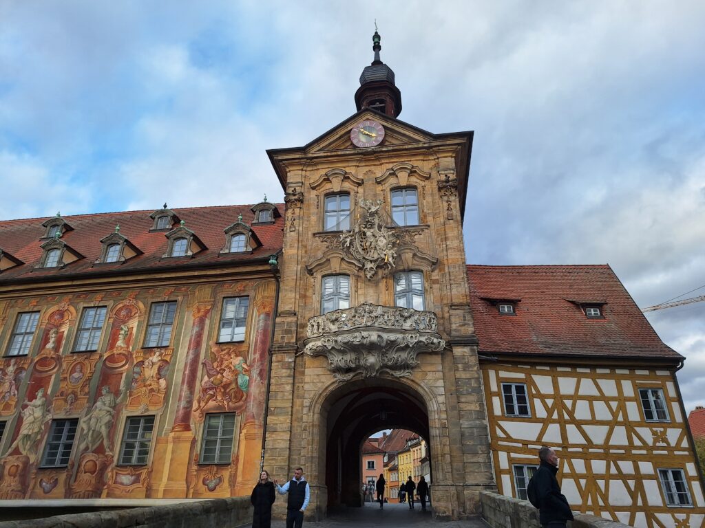 An image of a covered bridge in Bamberg